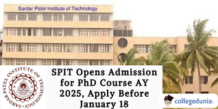 SPIT Opens Admission for PhD Course AY 2025, Apply Before January 18